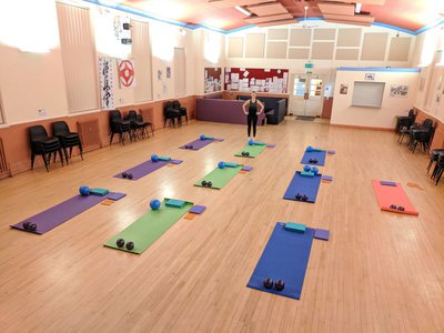 Photo of the main hall at Morton Hall Community Centre