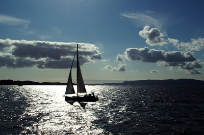 Photo of a yacht in Norway